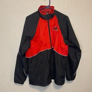 Illinois State Redbirds Warm Up Jacket Zip Up Large